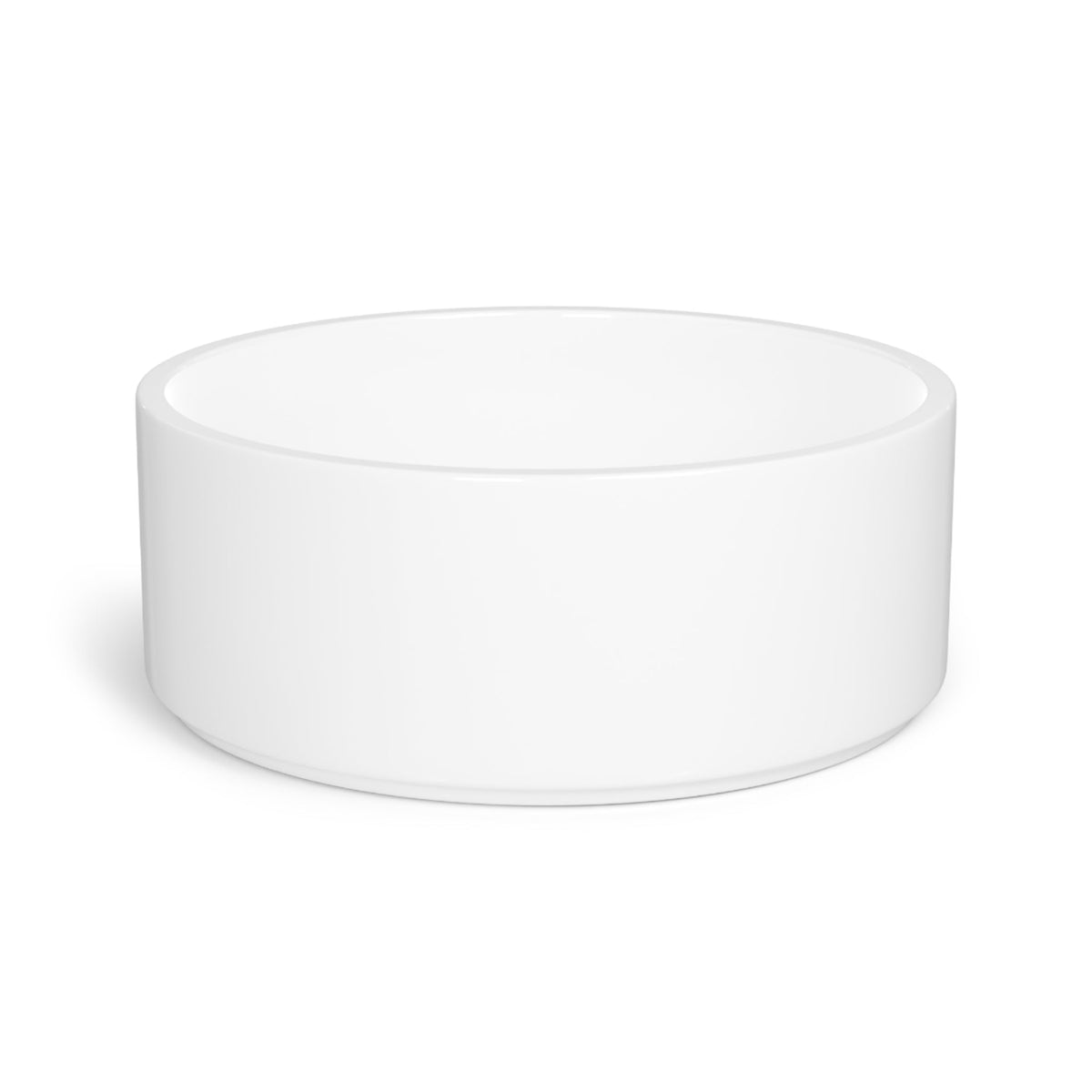 Endless Watercolor Mountain Waves - Pet Bowl