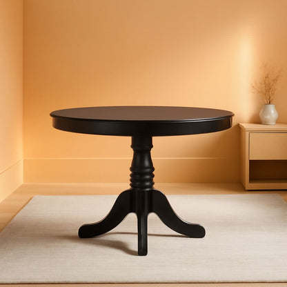 42 Inch Cappuccino Dining Table For Kitchen And Dining Room