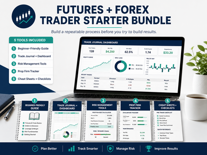 Digital Beginner Trading Workbook Bundle