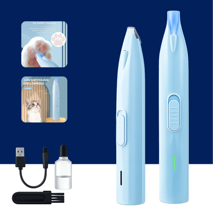 Quiet Electric Dog Paw Trimmer – Paw Hair Grooming Clipper