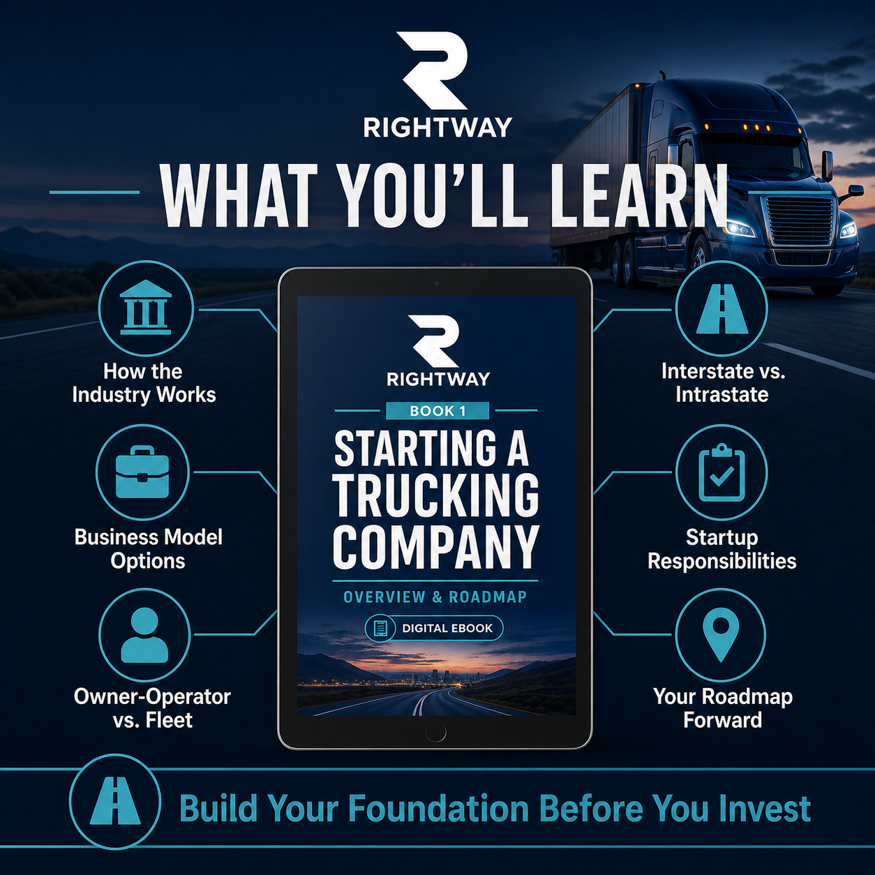 How to Start a Trucking Company: Overview | Book 1