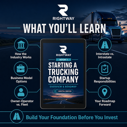 How to Start a Trucking Company: Overview | Book 1