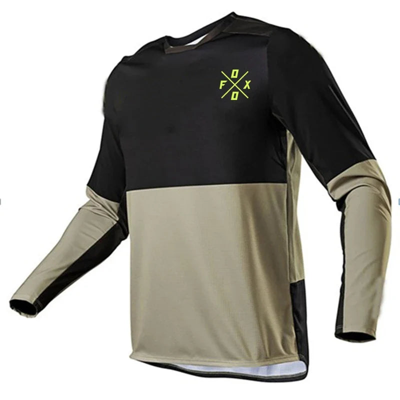Motochross Mountain Enduro Bike Clothing Moto Downhill T-shirt Ranger Foxo Men's Bike Jersey Mountain Bike Shirt BMX