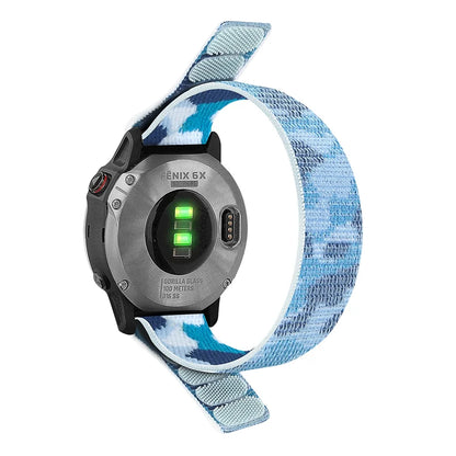 22mm 26mm QuickFit Nylon Loop Strap For Garmin Tactix 7 AMOLED Delta Bravo Band For Garmin Fenix 7X 6 PRO 5 3 Braided Watchbands