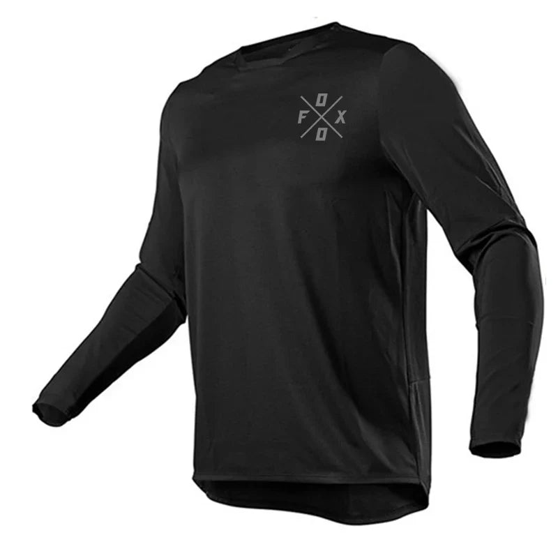 Motochross Mountain Enduro Bike Clothing Moto Downhill T-shirt Ranger Foxo Men's Bike Jersey Mountain Bike Shirt BMX