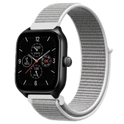 20mm 22mm Nylon Loop Band For Amazfit GTS 4/3/3pro/2e/GTS 2 Mini/GTR 4 47mm/GTR 2/Stratos 2 3 Strap For Amazfit Bip 3 Pro Correa