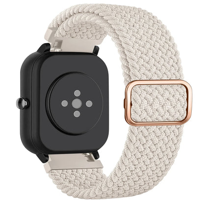 Elastic Braided Band For Amazfit GTS 2 4 Mini/GTR 42mm/GTS 2 3 2e/Bip youth/Bip S Lite/Bip Pace Lite/Bip U/Bip 3 Pro Strap Band