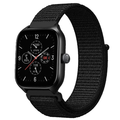 20mm 22mm Nylon Loop Band For Amazfit GTS 4/3/3pro/2e/GTS 2 Mini/GTR 4 47mm/GTR 2/Stratos 2 3 Strap For Amazfit Bip 3 Pro Correa