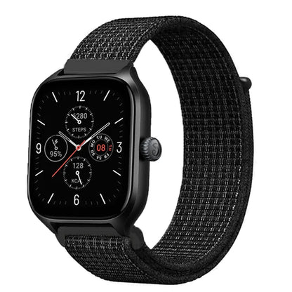 20mm 22mm Nylon Loop Band For Amazfit GTS 4/3/3pro/2e/GTS 2 Mini/GTR 4 47mm/GTR 2/Stratos 2 3 Strap For Amazfit Bip 3 Pro Correa