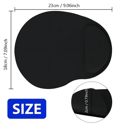 Ergonomic Wrist Rest Mouse Pad – Comfortable Non-Slip Soft Mousepad with Wrist Support for PC & Laptop