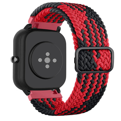 Elastic Braided Band For Amazfit GTS 2 4 Mini/GTR 42mm/GTS 2 3 2e/Bip youth/Bip S Lite/Bip Pace Lite/Bip U/Bip 3 Pro Strap Band