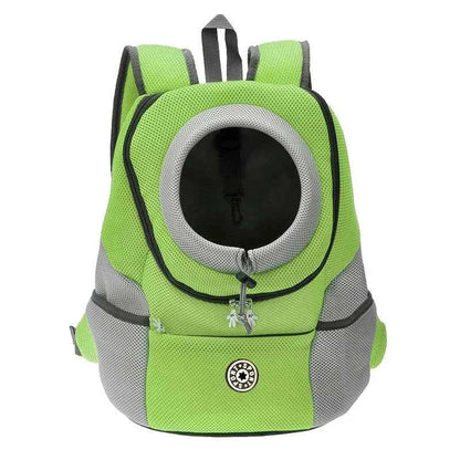 Double Shoulder Pet Carrier Backpack – Breathable Travel Dog Bag