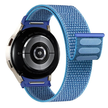 Band For Samsung Galaxy Watch 7/6/4/classic/5 pro 44mm 40mm wrist No Gaps Nylon sport loop correa bracelet Galaxy Watch 7 Strap
