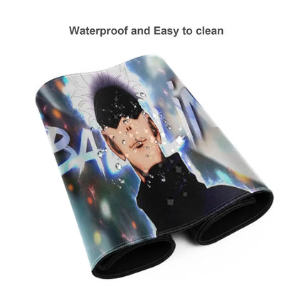 Satoru Gojo Anime Boy Mousepad Anime Mouse Pad Gamer XL Computer HD Home Mousepad XXL Mouse Mat Non-Slip