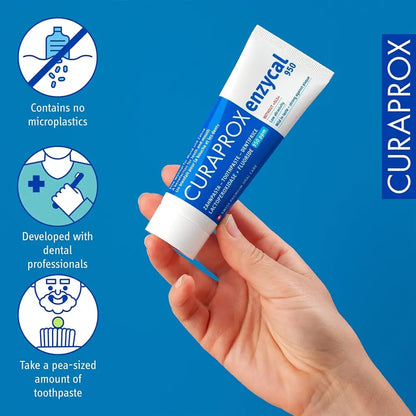 Curaprox Enzycal 950 PPM 75ml Toothpaste