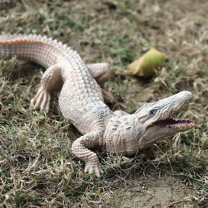 Sarcosuchus Crocodile Action Figure | Hand-Painted Wild Animal Model