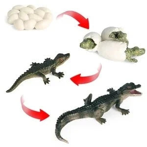 Sarcosuchus Crocodile Action Figure | Hand-Painted Wild Animal Model